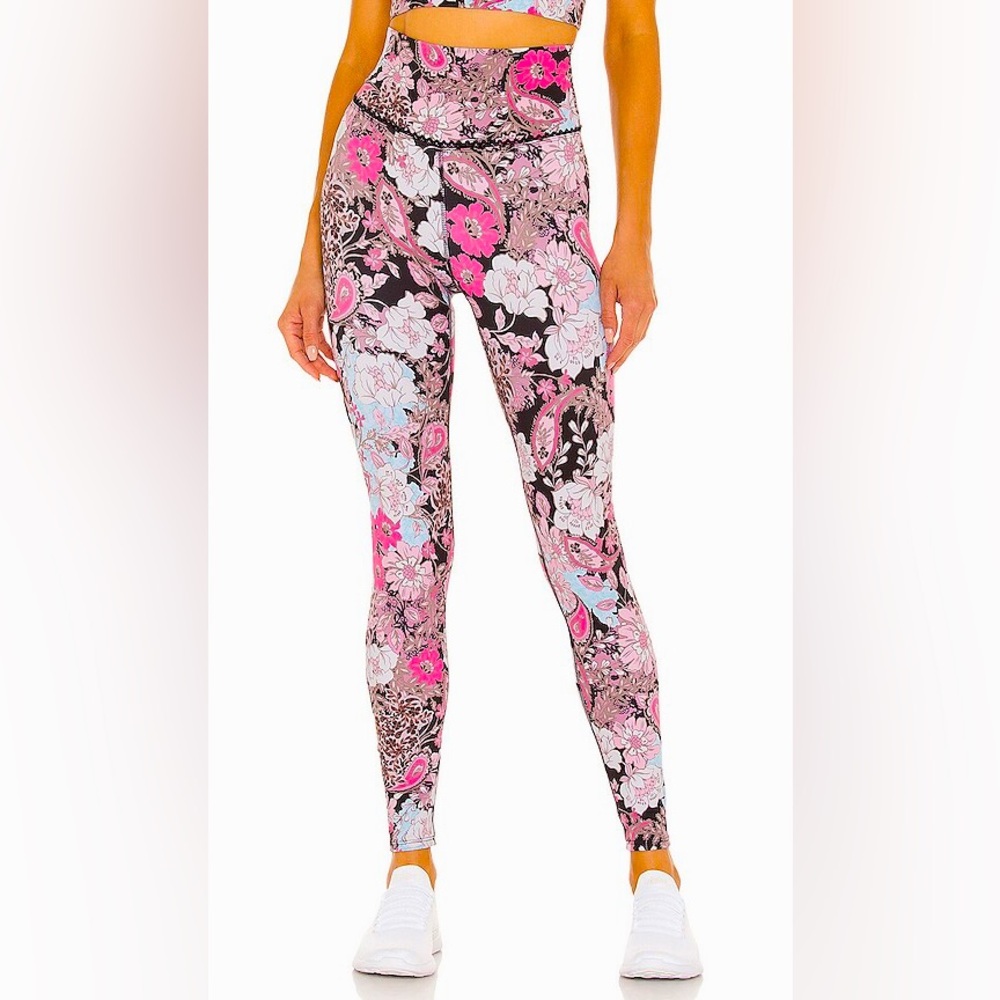 Beach Riot Piper Legging Fandango Paisley print high-rise size small #29